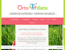 Tablet Screenshot of ortodieta.com